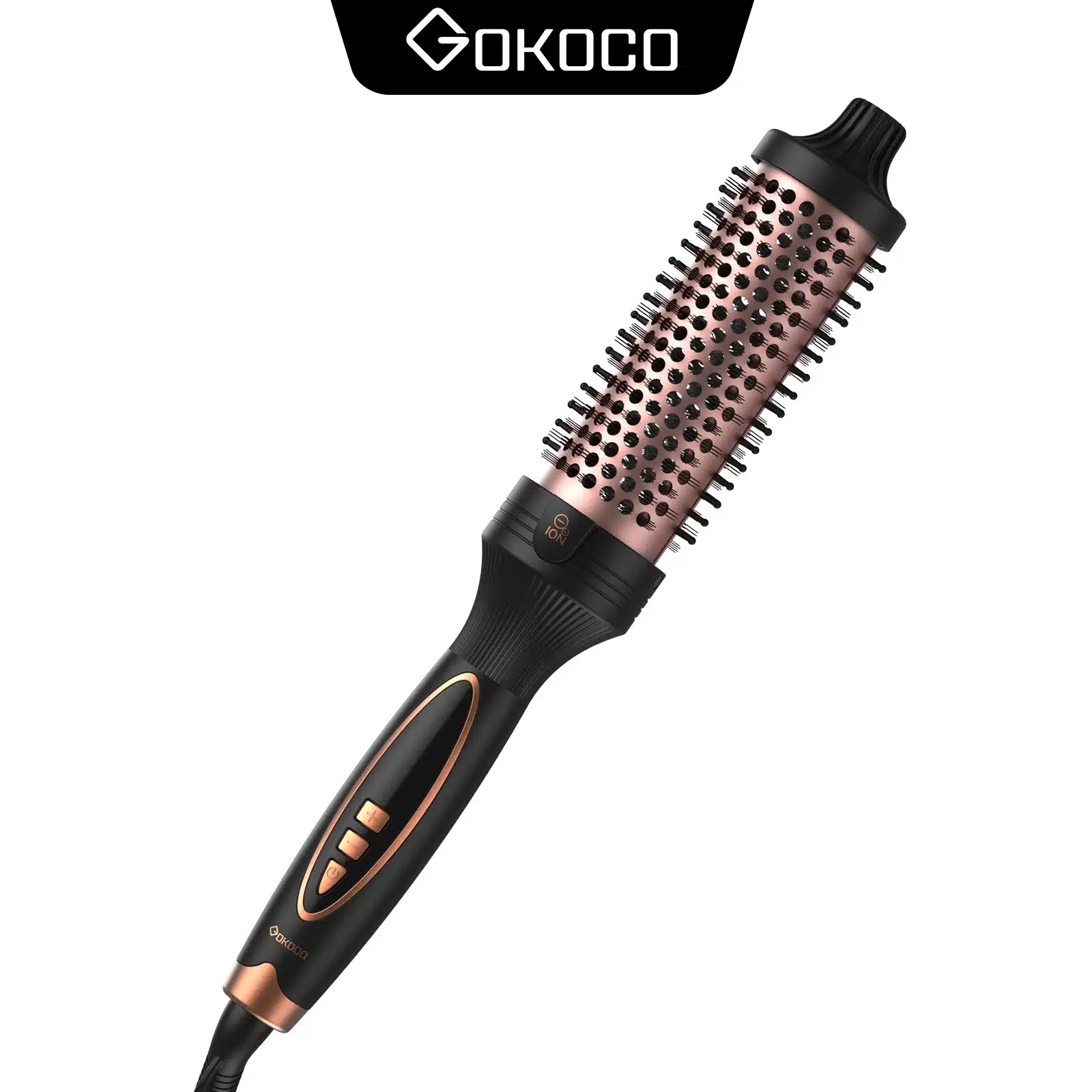 GOKOCO Escova Modeladora de Cabelo Bivolt | Efeito Salão em Minutos